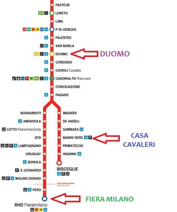 Casa Cavaleri Sweet Apartment Mm Bande Nere Milan Luaran gambar